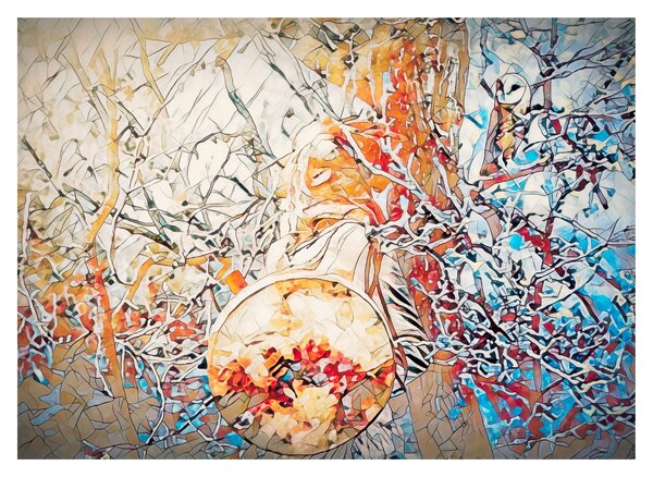 Obraz - Mozaikowa abstrakcja (70x50 cm)