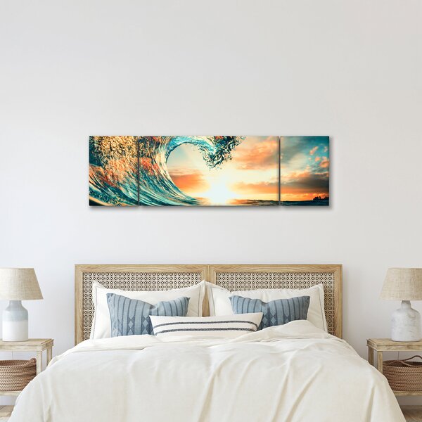Obraz - Fala (170x50 cm)