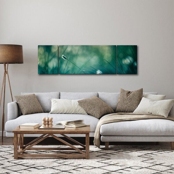 Obraz - Szczegół trawy (170x50 cm)