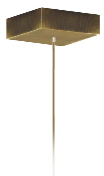 Nowoczesna lampa wisząca na złotym stelażu - M8-D53