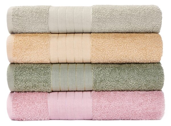 Zestaw 4 bawełnianych ręczników Le Bonom Portofino, 70x140 cm