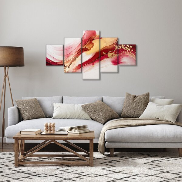 Obraz - Abstrakcja (125x70 cm)