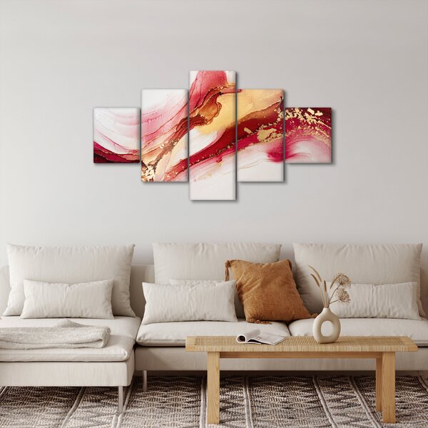 Obraz - Abstrakcja (125x70 cm)
