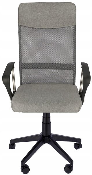 Szary fotel obrotowy biurowy D1-E31