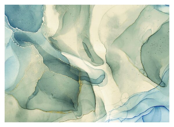 Obraz - Atramentowa abstracja (70x50 cm)
