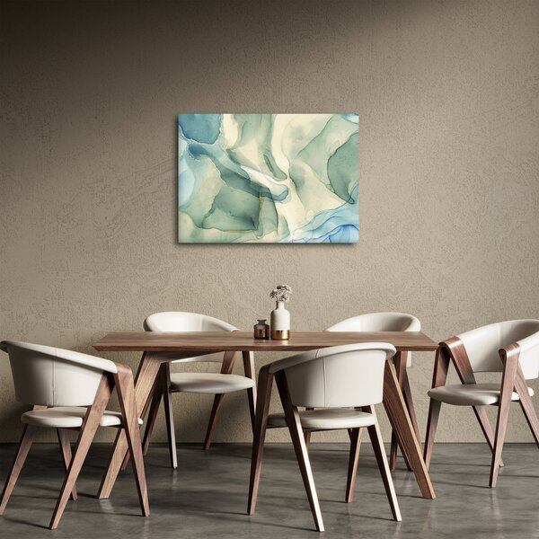 Obraz - Atramentowa abstracja (70x50 cm)