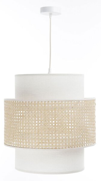 Lampa wisząca boho z rattanowym abażurem - A341 T3-F70