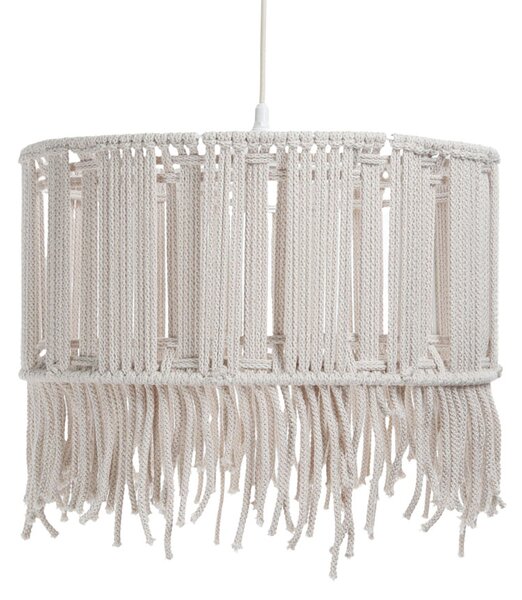 Lampa wisząca boho z bawełnianego sznurka 4X A340 C8-N71