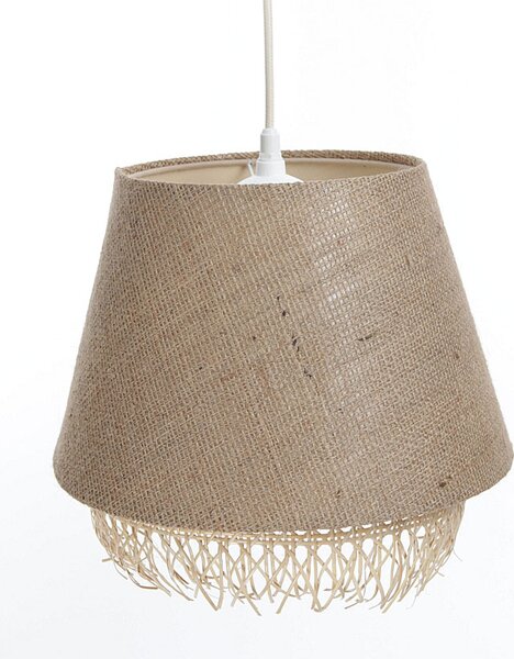 Lampa wisząca boho z jutowym abażurem - 7X A346 C5-S45