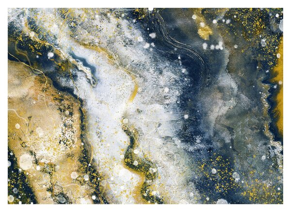 Obraz - Złota abstrakcja (70x50 cm)