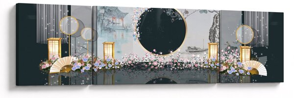 Obraz - Kolaż (170x50 cm)