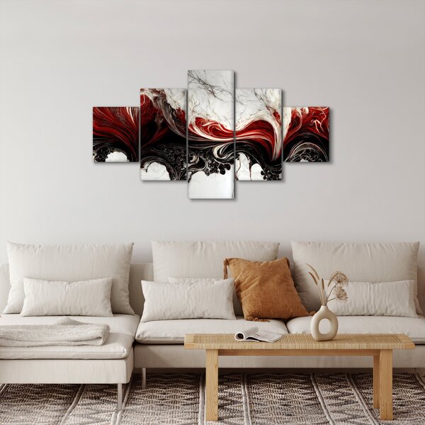 Obraz - Marmurowa abstrakcja (125x70 cm)