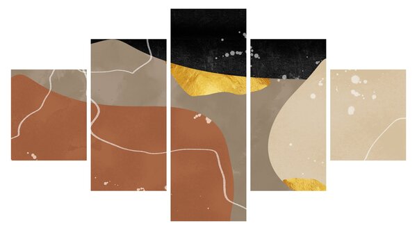 Obraz - Abstrakcja (125x70 cm)