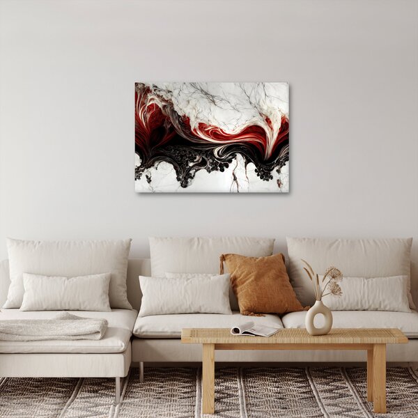 Obraz - Marmurowa abstrakcja (70x50 cm)