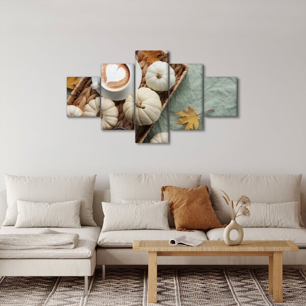 Obraz - Jesienny relaks (125x70 cm)