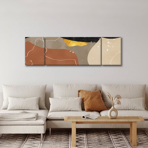 Obraz - Abstrakcja (170x50 cm)
