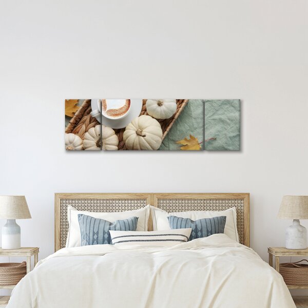 Obraz - Jesienny relaks (170x50 cm)