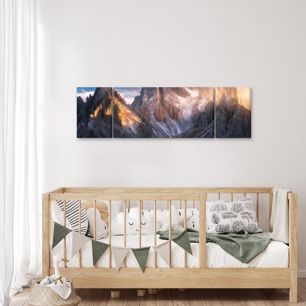Obraz - Górska panorama (170x50 cm)