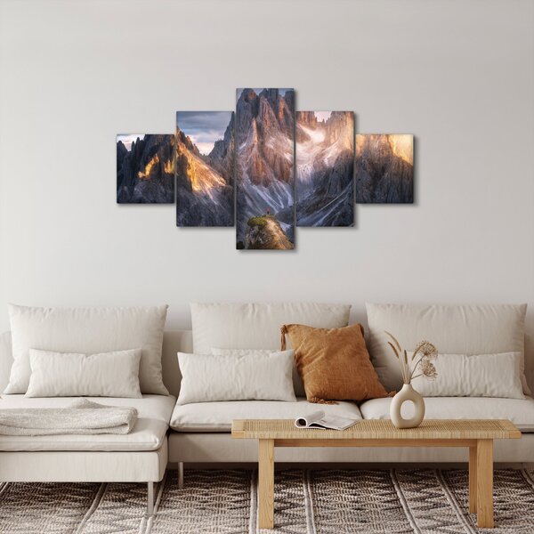 Obraz - Górska panorama (125x70 cm)