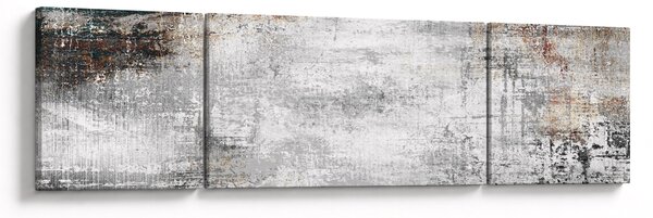 Obraz - Abstrakcyjne teksturowane płótno (170x50 cm)