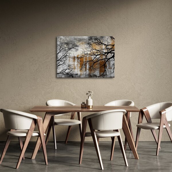 Obraz - Sylwetki drzew (70x50 cm)
