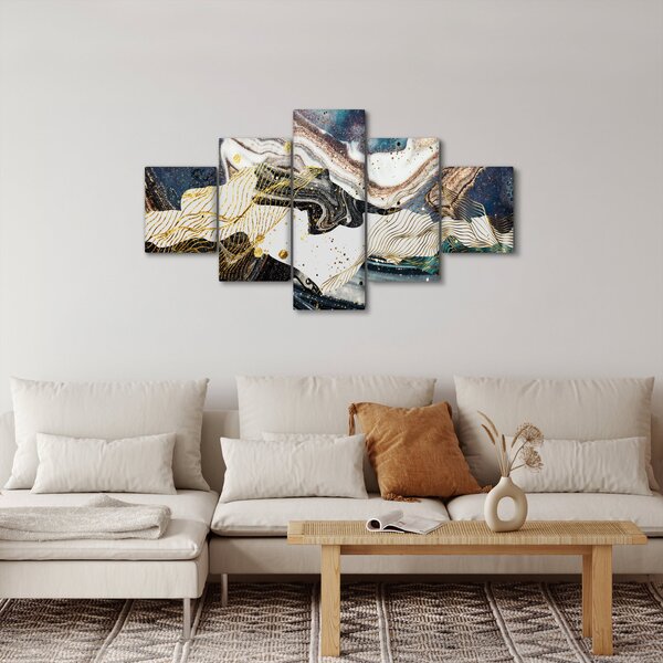 Obraz - Designerski marmur (125x70 cm)