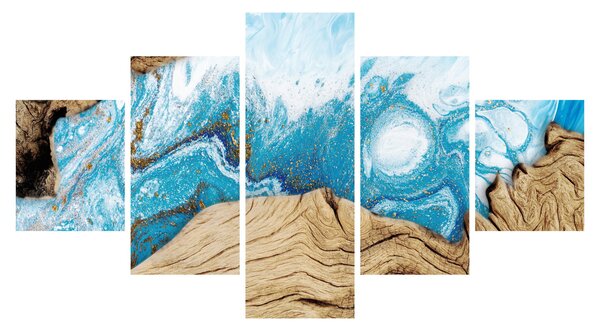 Obraz - Drewno (125x70 cm)