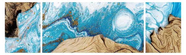 Obraz - Drewno (170x50 cm)