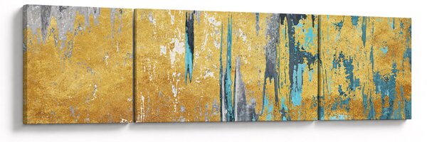 Obraz - Złoty wzór (170x50 cm)