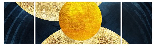 Obraz - Koła (170x50 cm)