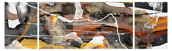 Obraz - Abstrakcja (170x50 cm)
