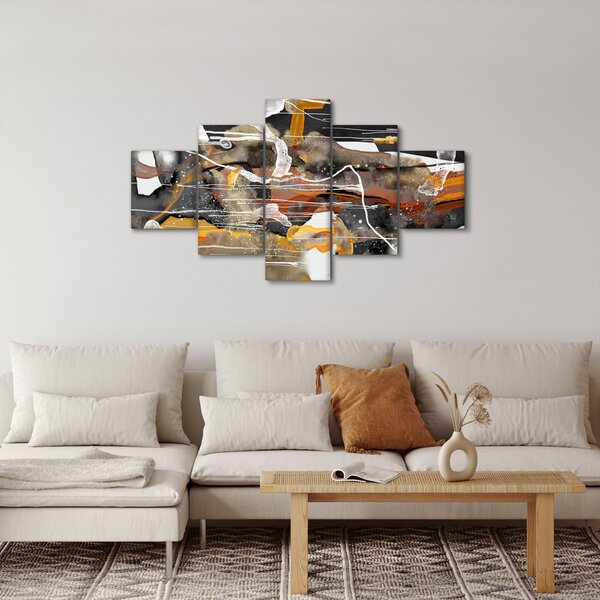 Obraz - Abstrakcja (125x70 cm)