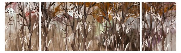 Obraz - Drzewa (170x50 cm)