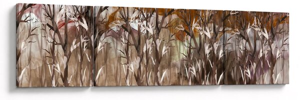 Obraz - Drzewa (170x50 cm)