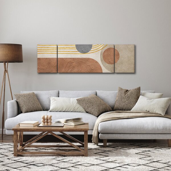 Obraz - Nowoczesny kolaż (170x50 cm)