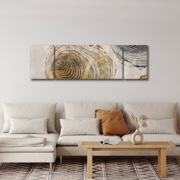 Obraz - Abstrakcja pnia (170x50 cm)