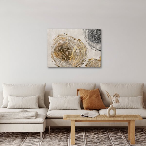 Obraz - Abstrakcja pnia (70x50 cm)