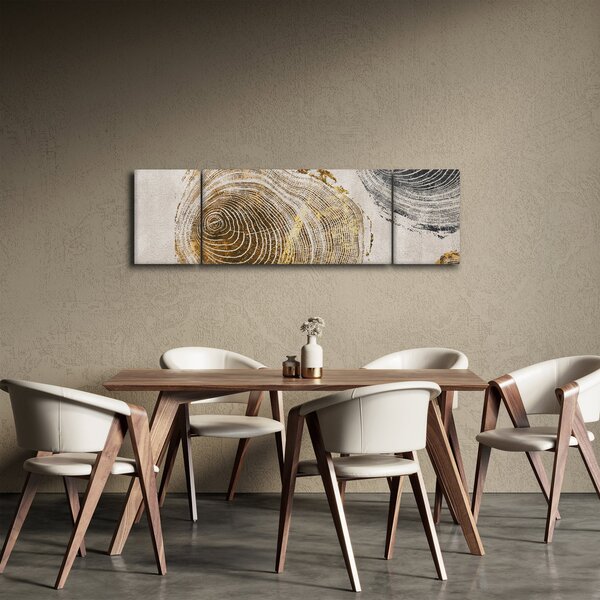 Obraz - Abstrakcja pnia (170x50 cm)