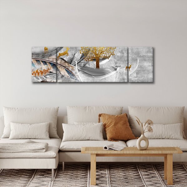 Obraz - Kolaż (170x50 cm)
