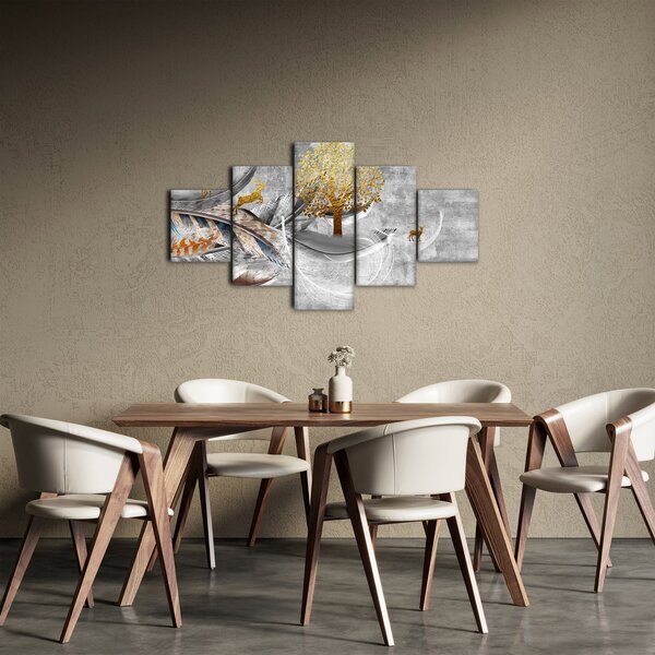 Obraz - Kolaż (125x70 cm)