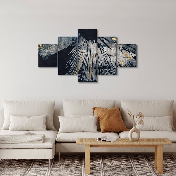 Obraz - Abstrakcja (125x70 cm)