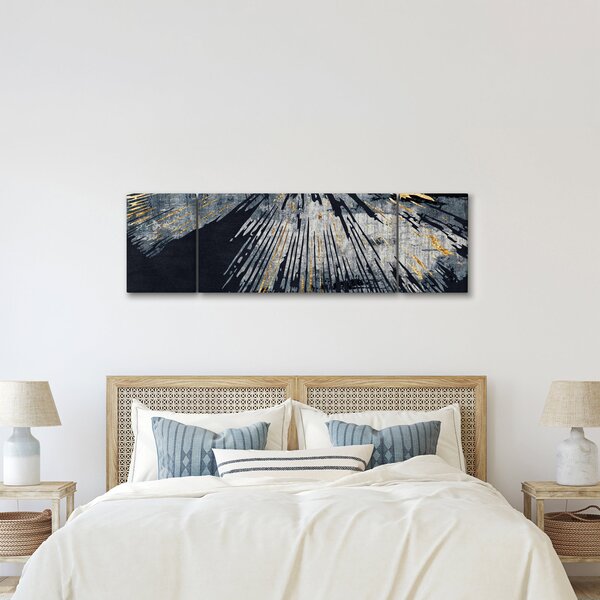 Obraz - Abstrakcja (170x50 cm)