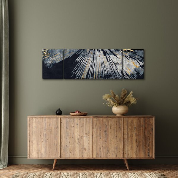 Obraz - Abstrakcja (170x50 cm)