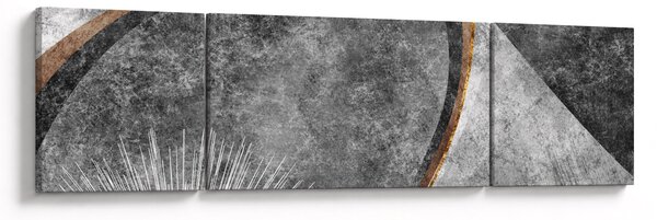 Obraz - Abstrakcja w betonie (170x50 cm)