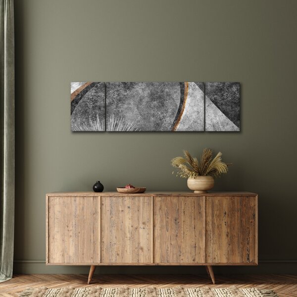 Obraz - Abstrakcja w betonie (170x50 cm)