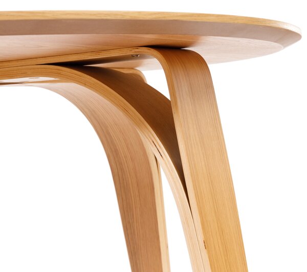 BOLZANO 1200 Dąb Naturalny - STÓŁ OKRĄGŁY DREWNIANY DO KUCHNI JADALNI SALONU MODERN CLASSIC