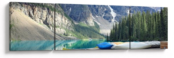 Obraz - Moraine Lake (170x50 cm)