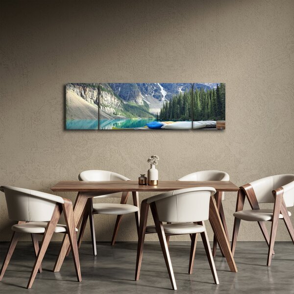 Obraz - Moraine Lake (170x50 cm)