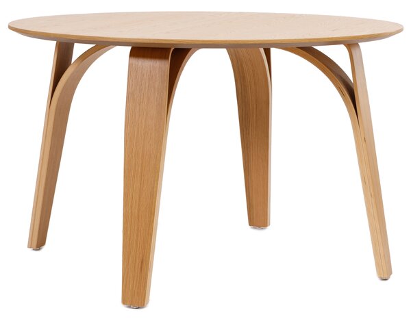 BOLZANO 1200 Dąb Naturalny - STÓŁ OKRĄGŁY DREWNIANY DO KUCHNI JADALNI SALONU MODERN CLASSIC