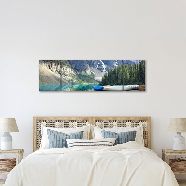 Obraz - Moraine Lake (170x50 cm)